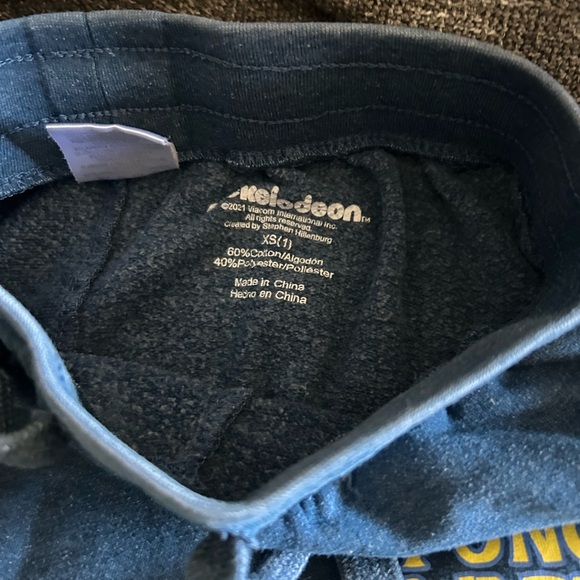 Nickelodeon Sponge Bob Square Pants Joggers Size XS 1 - Picture 9 of 10